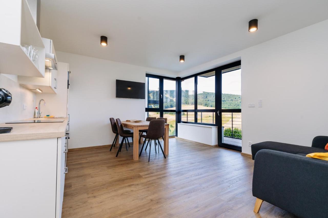 Apartment Enzian Loučná pod Klínovcem エクステリア 写真